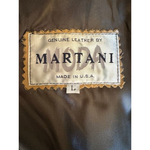 Vintage Martani Moda Yellow Retro collarless belted Coat size medium - Picture 12 of 17